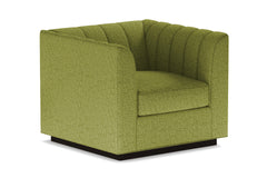 Nora Swivel Chair :: Leg Finish: Espresso