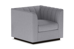 Nora Swivel Chair :: Leg Finish: Espresso