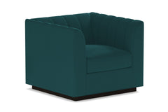 Nora Swivel Chair :: Leg Finish: Espresso