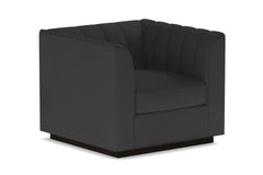 Nora Swivel Chair :: Leg Finish: Espresso