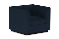 Nora Swivel Chair :: Leg Finish: Espresso