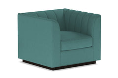 Nora Swivel Chair :: Leg Finish: Espresso