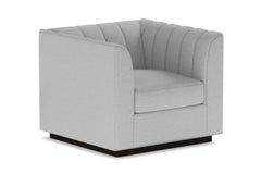 Nora Swivel Chair :: Leg Finish: Espresso