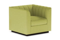 Nora Swivel Chair :: Leg Finish: Espresso