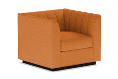 Nora Swivel Chair :: Leg Finish: Espresso