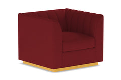 Nora Swivel Chair :: Leg Finish: Natural