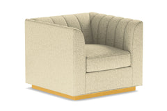 Nora Swivel Chair :: Leg Finish: Natural