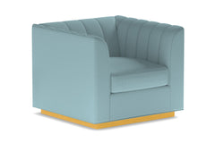Nora Swivel Chair :: Leg Finish: Natural