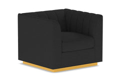 Nora Swivel Chair :: Leg Finish: Natural