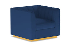 Nora Swivel Chair :: Leg Finish: Natural