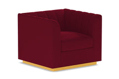 Nora Swivel Chair :: Leg Finish: Natural