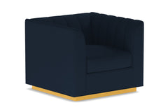 Nora Swivel Chair :: Leg Finish: Natural