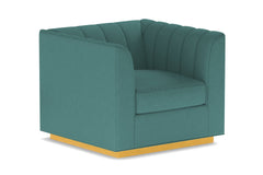 Nora Swivel Chair :: Leg Finish: Natural