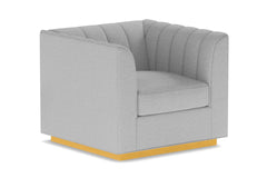 Nora Swivel Chair :: Leg Finish: Natural