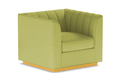 Nora Swivel Chair :: Leg Finish: Natural