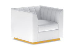 Nora Swivel Chair :: Leg Finish: Natural