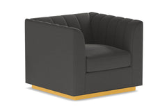 Nora Swivel Chair :: Leg Finish: Natural