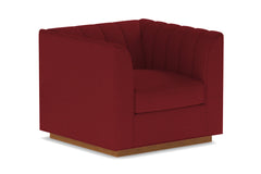 Nora Swivel Chair :: Leg Finish: Pecan