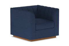Nora Swivel Chair :: Leg Finish: Pecan
