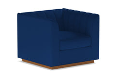 Nora Swivel Chair :: Leg Finish: Pecan