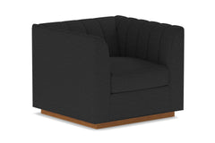 Nora Swivel Chair :: Leg Finish: Pecan