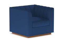Nora Swivel Chair :: Leg Finish: Pecan