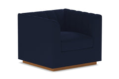 Nora Swivel Chair :: Leg Finish: Pecan