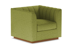 Nora Swivel Chair :: Leg Finish: Pecan