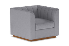 Nora Swivel Chair :: Leg Finish: Pecan