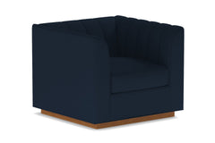 Nora Swivel Chair :: Leg Finish: Pecan