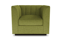 Nora Swivel Chair :: Leg Finish: Espresso