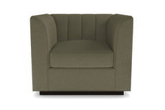 Nora Swivel Chair :: Leg Finish: Espresso