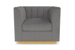 Nora Swivel Chair :: Leg Finish: Natural