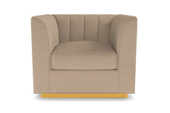 Nora Swivel Chair :: Leg Finish: Natural