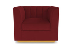 Nora Swivel Chair :: Leg Finish: Natural