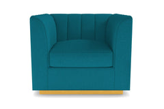 Nora Swivel Chair :: Leg Finish: Natural