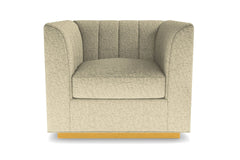 Nora Swivel Chair :: Leg Finish: Natural