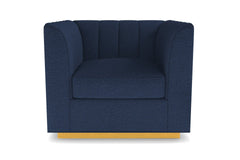 Nora Swivel Chair :: Leg Finish: Natural