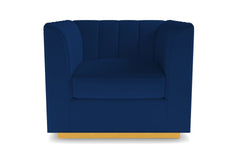 Nora Swivel Chair :: Leg Finish: Natural