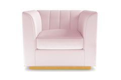 Nora Swivel Chair :: Leg Finish: Natural