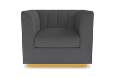 Nora Swivel Chair :: Leg Finish: Natural