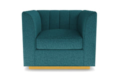 Nora Swivel Chair :: Leg Finish: Natural