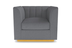 Nora Swivel Chair :: Leg Finish: Natural