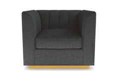 Nora Swivel Chair :: Leg Finish: Natural
