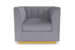 Nora Swivel Chair :: Leg Finish: Natural