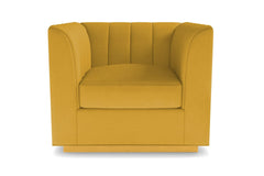 Nora Swivel Chair :: Leg Finish: Natural