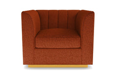 Nora Swivel Chair :: Leg Finish: Natural