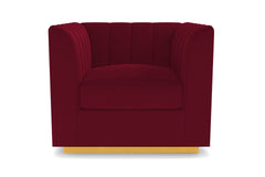 Nora Swivel Chair :: Leg Finish: Natural