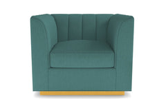 Nora Swivel Chair :: Leg Finish: Natural