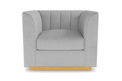 Nora Swivel Chair :: Leg Finish: Natural
